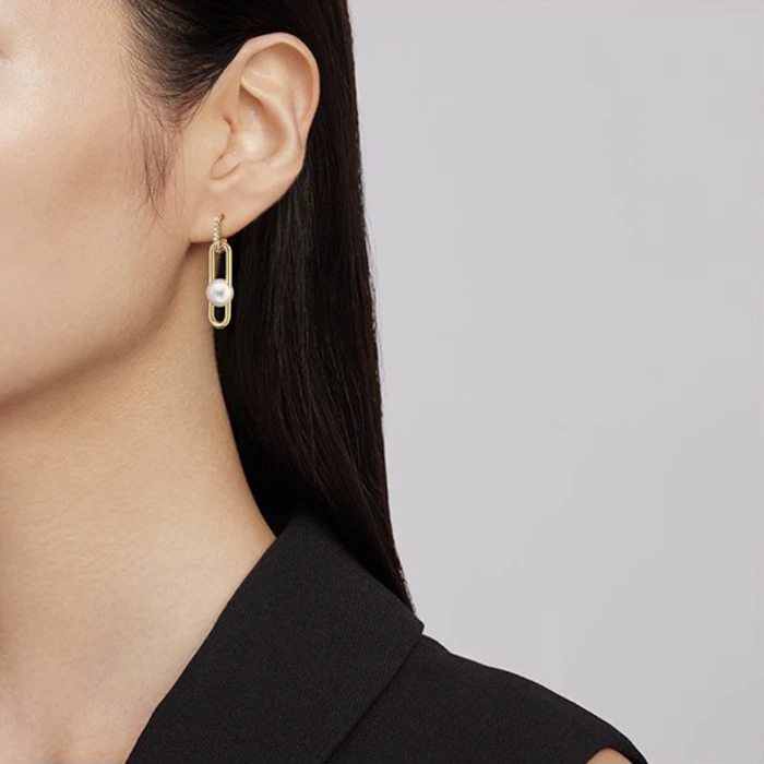TASAKI ファイン リンク イヤリング 2枚目