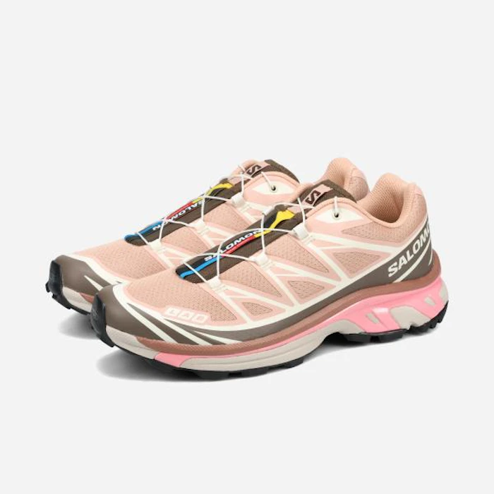 SALOMON XT-6 Mahogany Rose / Earth Brown / Flamingo Pink 1枚目