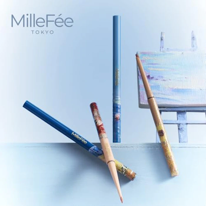 MilleFée 絵画リキッドアイライナー 03モカブラウン 2枚目