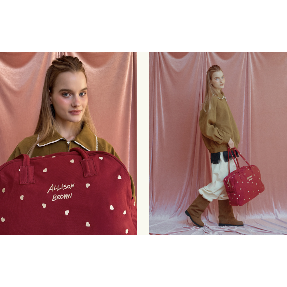 ALLISON BROWN HOLIDAY CANVAS BAG 7枚目