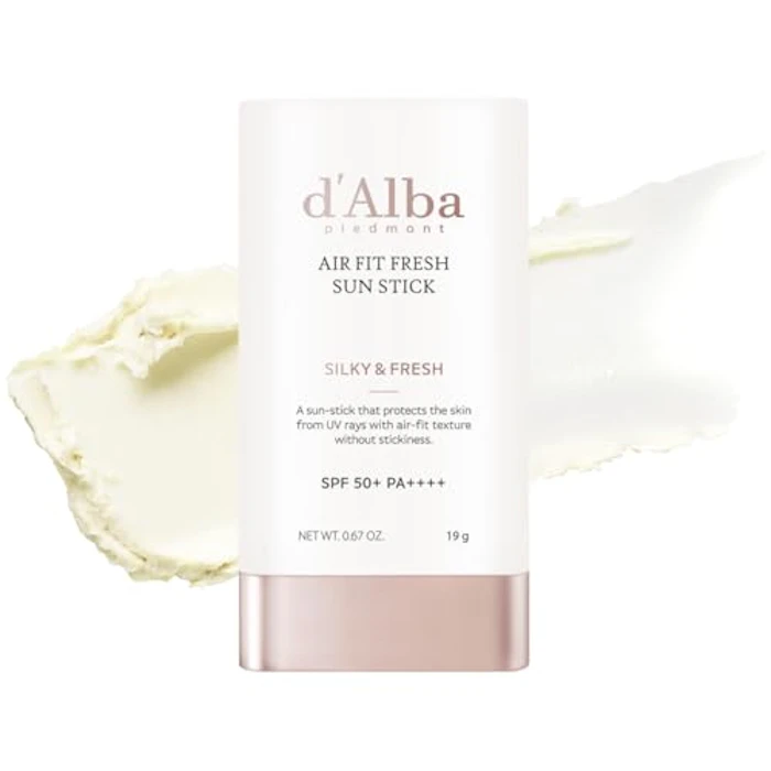 d'Alba エアーフィット フレッシュ サンスティック SPF50+・PA++++(19g) 1枚目