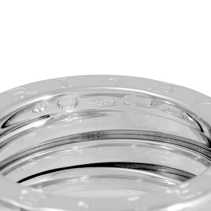 BVLGARI ビー・ゼロワン リング ホワイトゴールド中古 3枚目