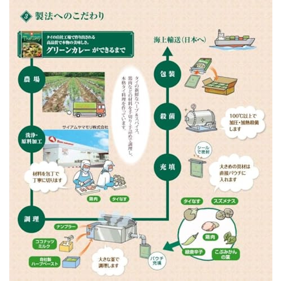 ヤマモリ株式会社 ヤマモリ タイカレーグリーン 10枚目
