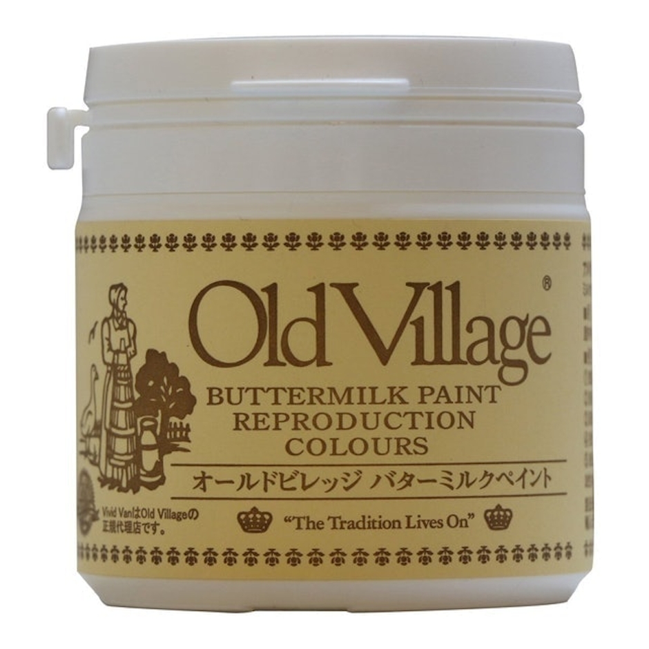 VIVID VAN バターミルクペイント YELLOWISH WHITE 200ml 1枚目