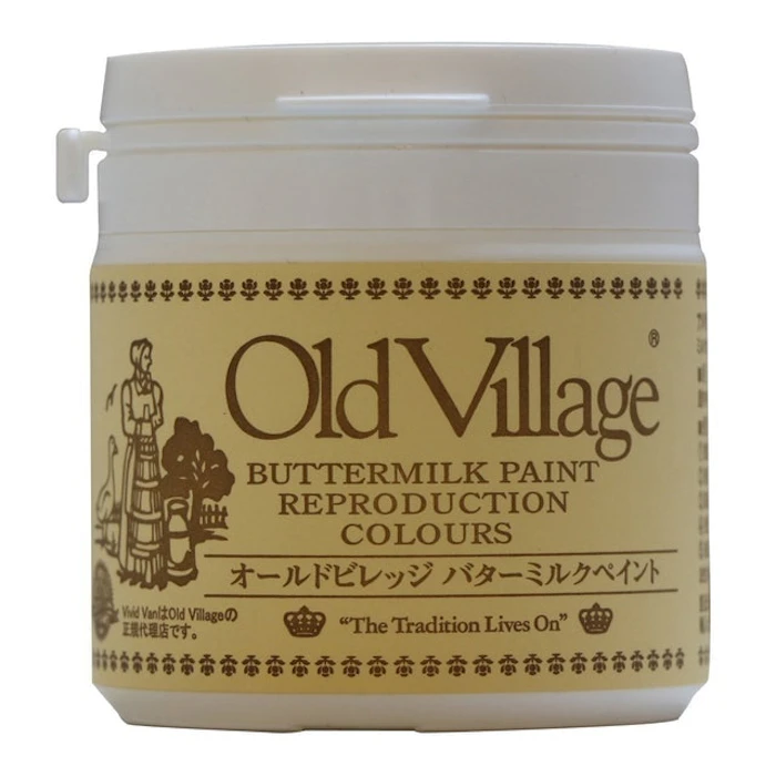 VIVID VAN バターミルクペイント YELLOWISH WHITE 200ml 1枚目