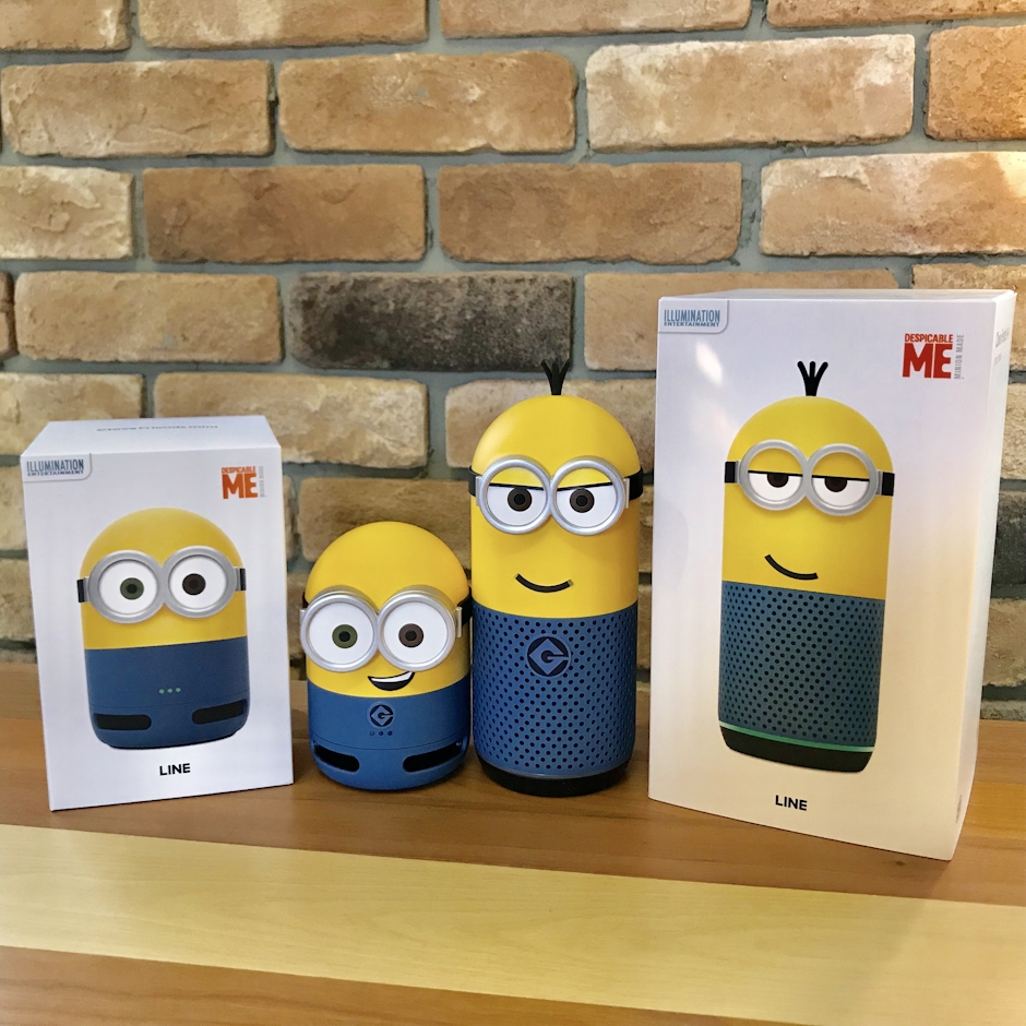 LINE株式会社 Clova Friends mini MINIONS Bob + Clova Friends MINIONS Kevin セット 2枚目