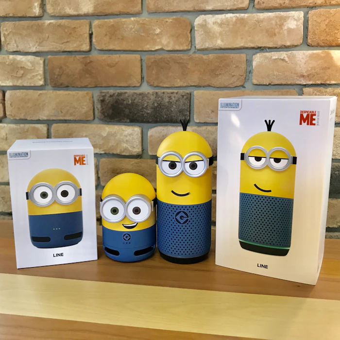 LINE株式会社 Clova Friends mini MINIONS Bob + Clova Friends MINIONS Kevin セット 2枚目
