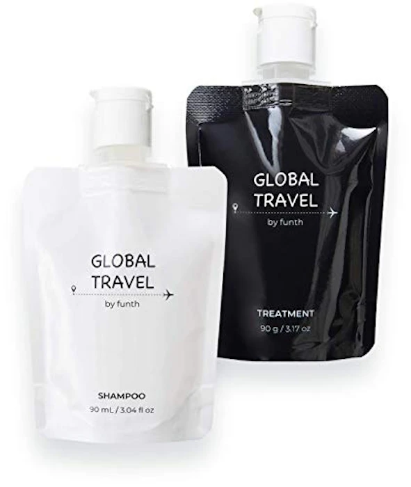 funth 【硬水対応】GLOBAL TRAVEL シャンプー&トリートメント 90ml+90g 2枚目