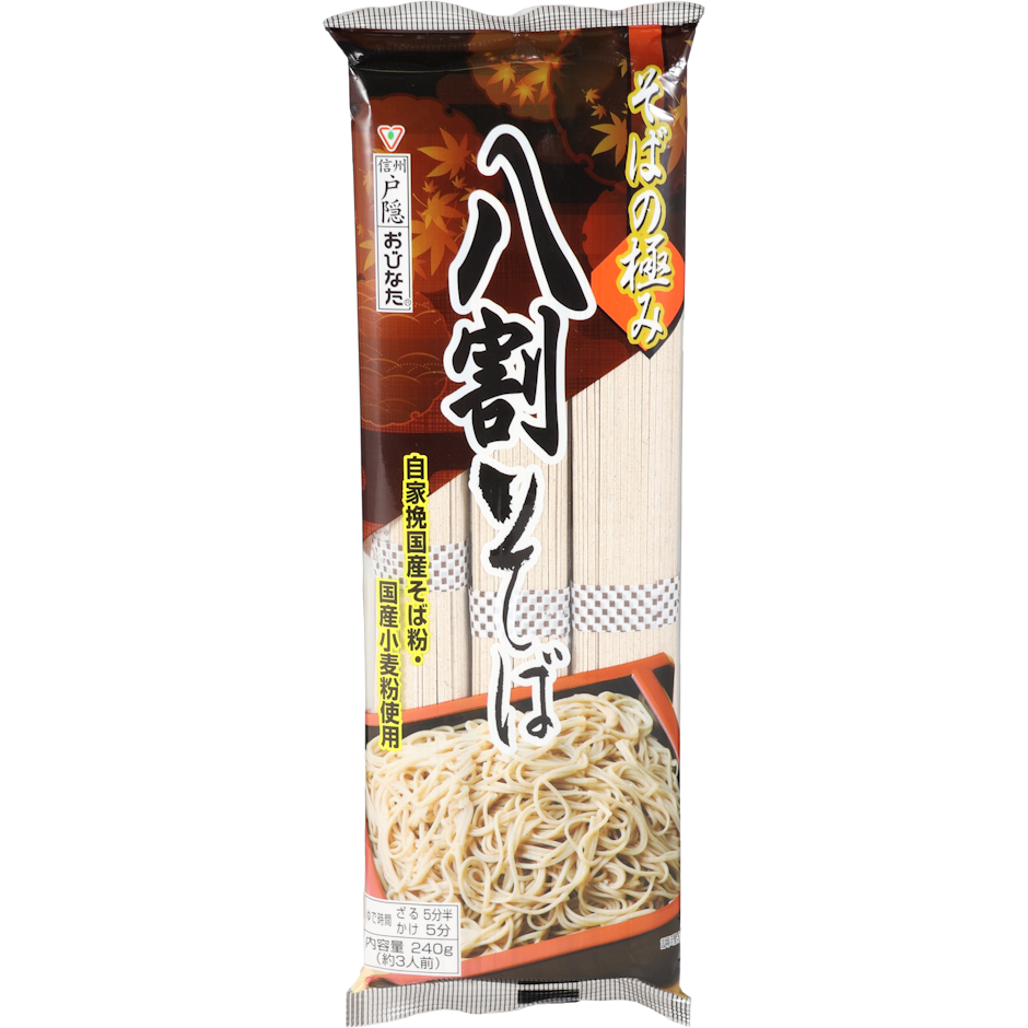 おびなた そばの極み 八割そば 1枚目