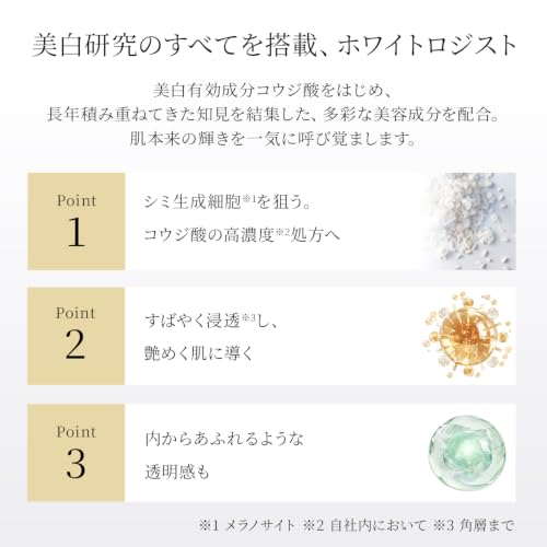コスメデコルテ ホワイトロジスト クロノジェネシス ブライトニング コンセントレイト 1.8Ｘ 3枚目