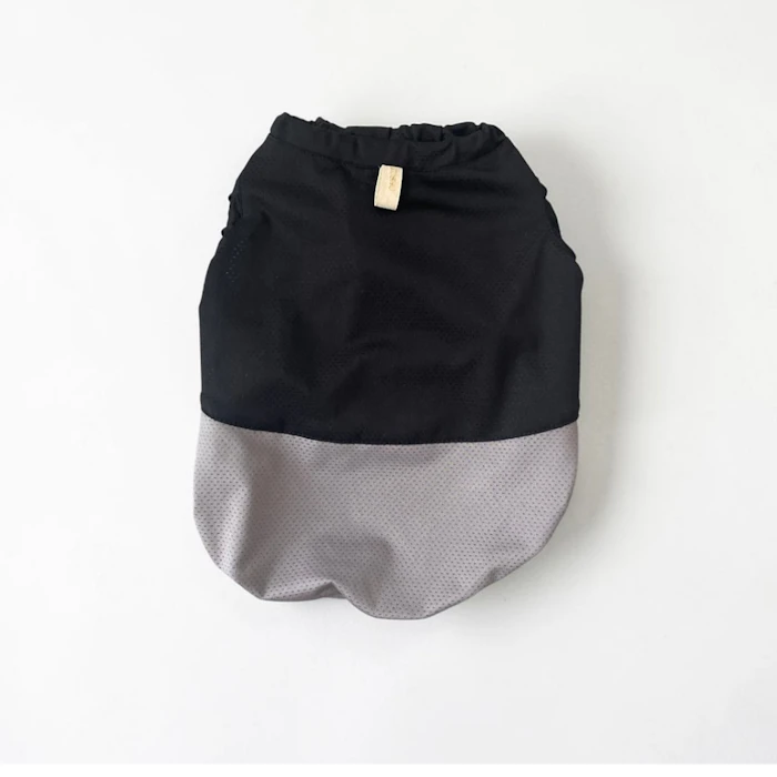 HAKUSHU Breezy Cool Tank IG/Black+Beige 4枚目