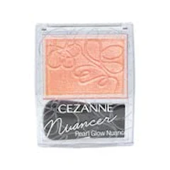 CEZANNE セザンヌ パールグロウニュアンサー 1個 ハイライター (N1 コーラルシャワー) 1枚目