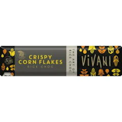 オーサワジャパン ViVANI オーガニックライスミルクチョコレートバー コーンフレーク 1枚目