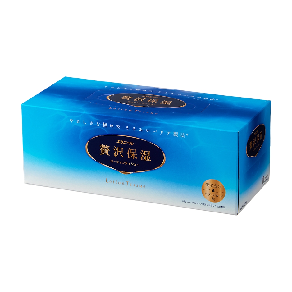 大王製紙 贅沢保湿 1枚目