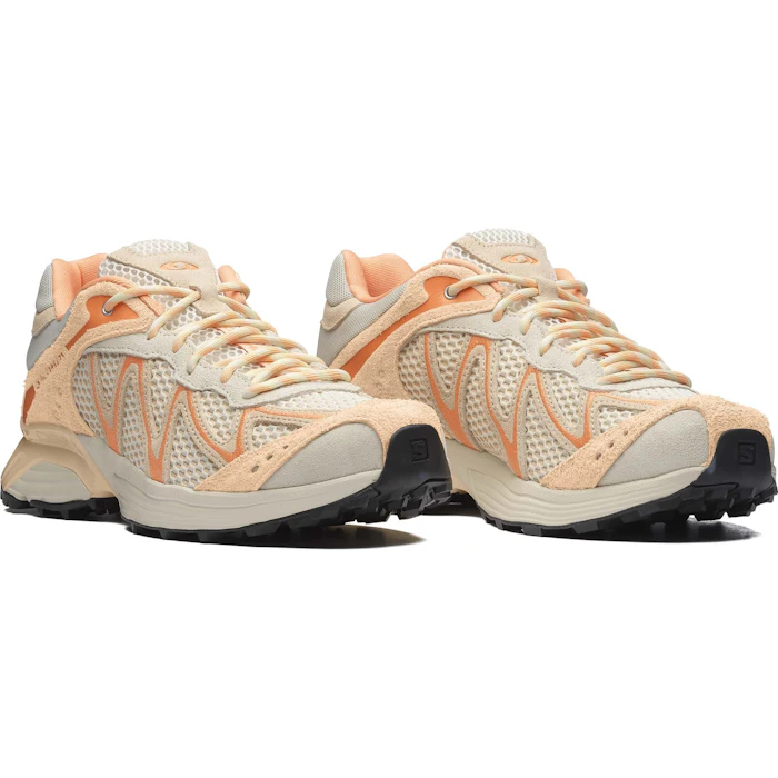 SALOMON XT-WHISPER EMBROIDERY Aspargus Green / Almond Cream / Nectarine 2枚目