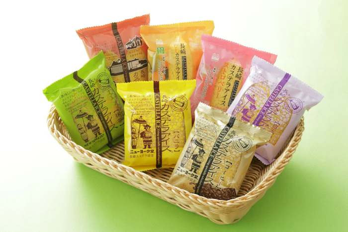 ニューヨーク堂 長崎カステラアイス(7種 10個) 2枚目