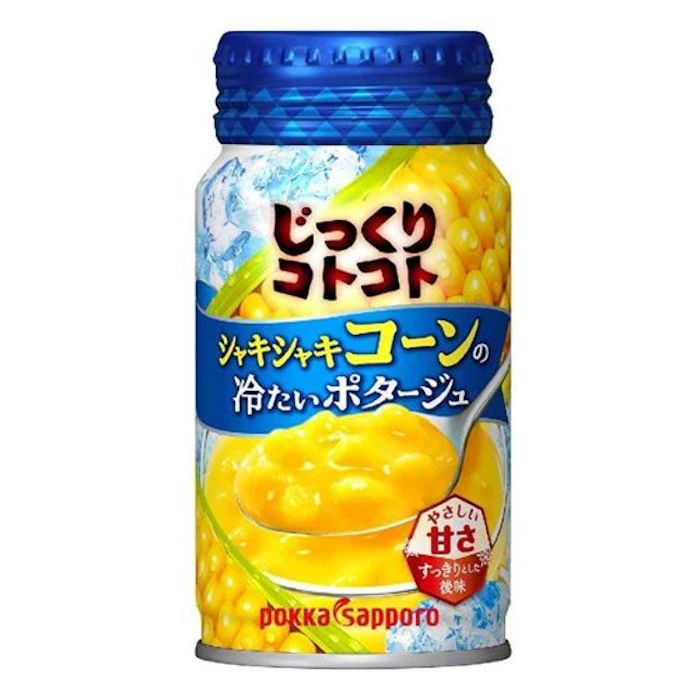 ポッカサッポロ じっくりコトコト シャキシャキコーンの冷たいポタージュ 1枚目