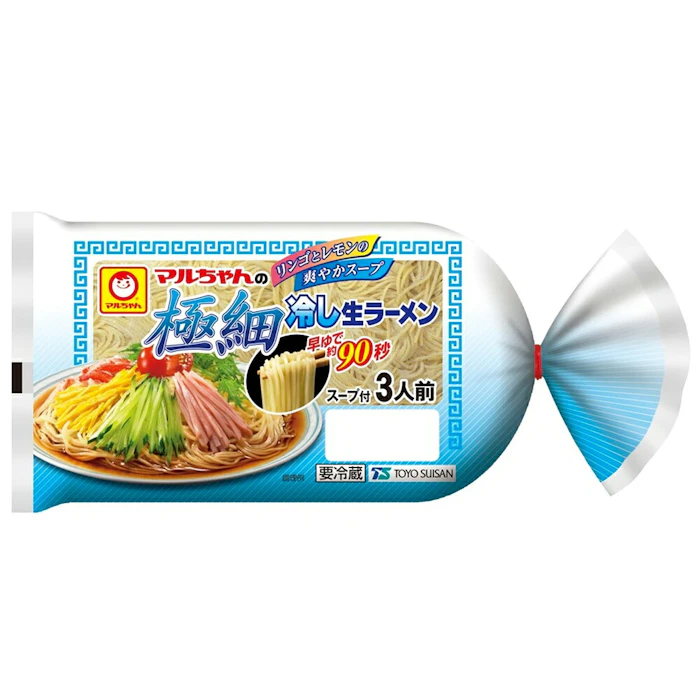 東洋水産 マルちゃんの冷し生ラーメン 3人前 1枚目