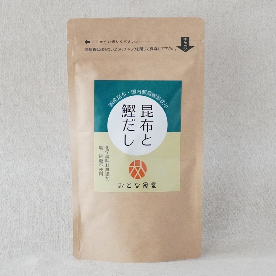 おとな食堂® 昆布と鰹だし 1枚目