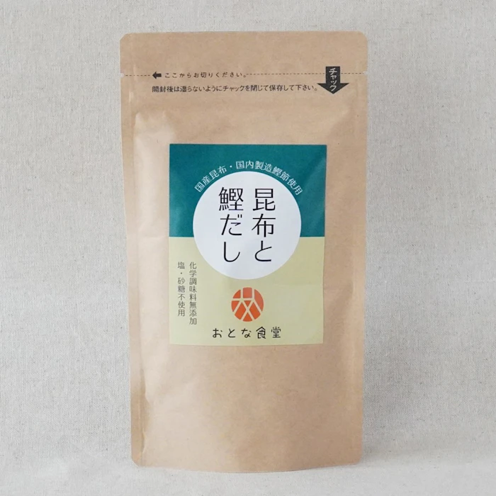 おとな食堂® 昆布と鰹だし 1枚目