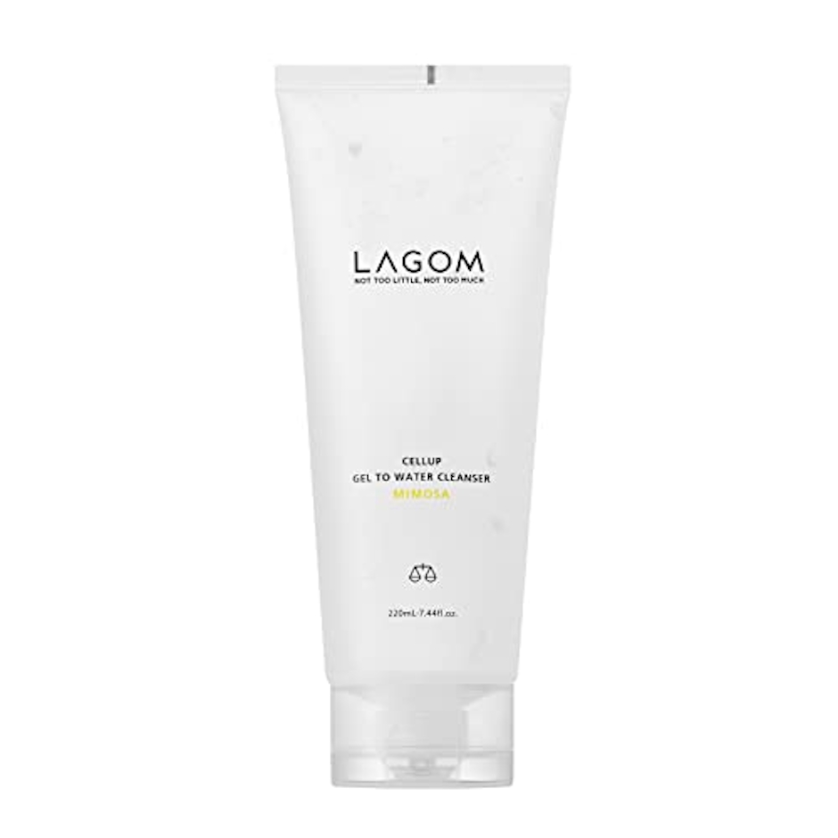 LAGOM ジェルトゥウォーター クレンザー ミモザの香り 朝用洗顔料 洗顔ジェル 220mL 2枚目