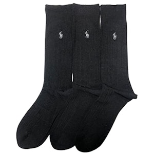 ポロ ラルフローレン メンズ ビジネス ソックス 3足セット 1枚目