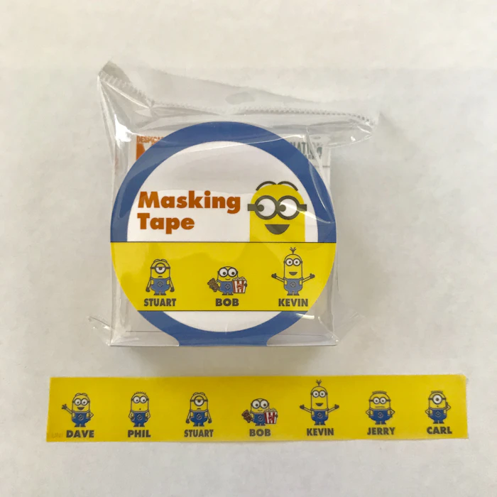 サンスター文具 ミニオン マスキングテープ 2枚目