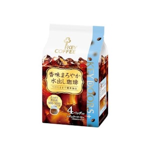 キーコーヒー KEY DOORS+ 香味まろやか水出し珈琲 4バッグ ×4個 レギュラー,アイスコーヒー 1枚目