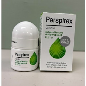 【追跡可能!海外発送】【正規品】パースピレックス コンフォート 20 ミリリットル(Perspirex) ロールオン アンチパースピラント 20ml 制汗剤 わき汗 脇汗 汗止め 汗染み さらさら肌 清潔 汗対策 1枚目