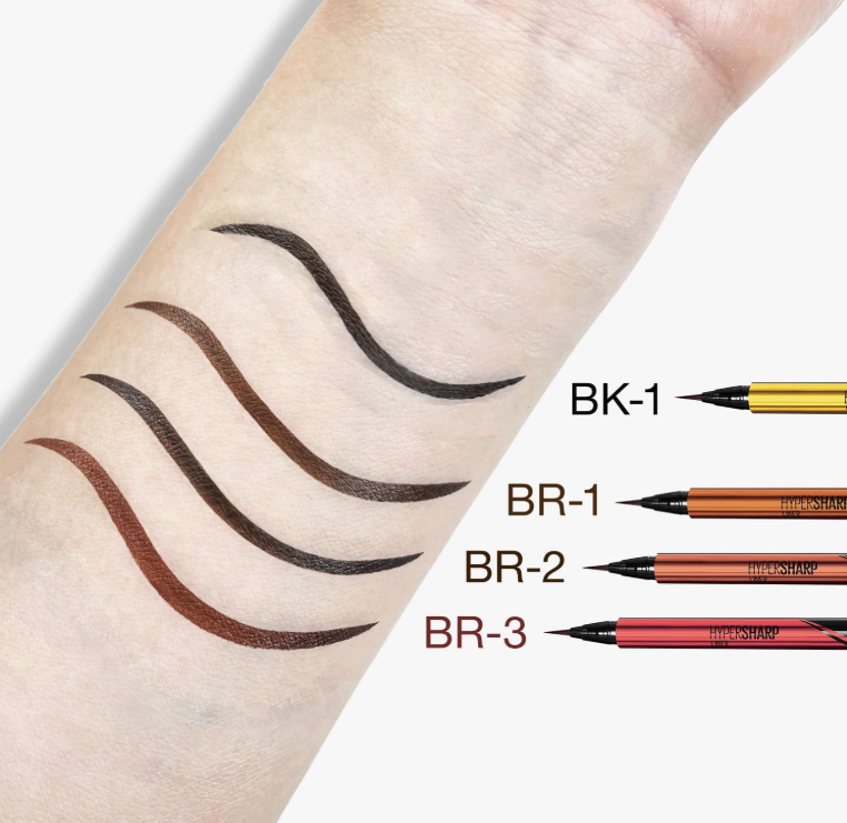 MAYBELLINE NEW YORK ハイパーシャープ ライナー R BK-1 漆黒ブラック	 7枚目
