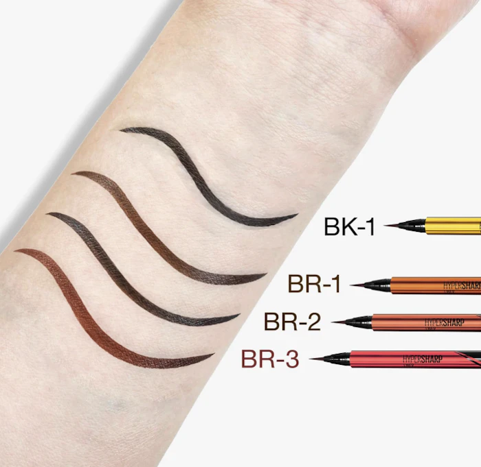 MAYBELLINE NEW YORK ハイパーシャープ ライナー R BK-1 漆黒ブラック 7枚目