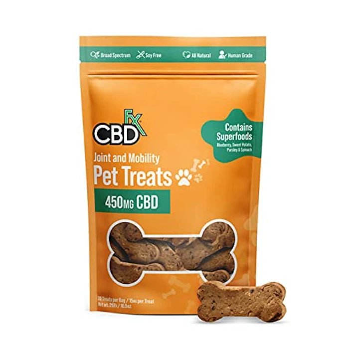 CBDfx CBDfx CBD ペットフード 犬用 トリーツ ドッグフード ペットトリーツ CBD15mg/1個 1袋 30個入り カンナビジオール カンナビノイド ヘンプ サプリメント ジョイント&モビリティ- 1枚目