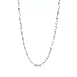 ティファニー ハードウェア スモール リンク ネックレス スターリングシルバー 1枚目