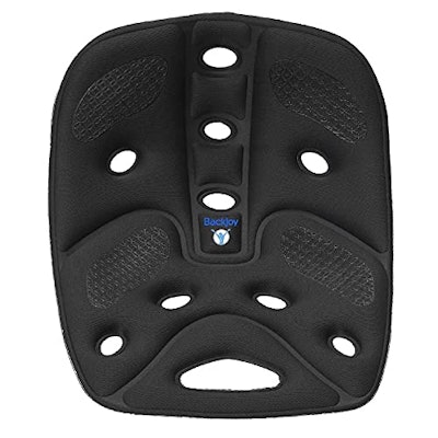 ジュート 【正規品】バックジョイ(BackJoy)骨盤サポートシート 骨盤矯正 姿勢改善 メディコアポスチャー ミニサイズ ブルー 姿勢矯正 猫背 腰痛 1枚目