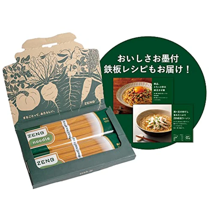 ZENB JAPAN ゼンブヌードル 丸麺 2枚目