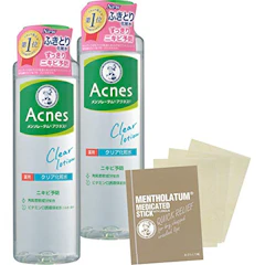 メンソレータムアクネス 薬用クリア化粧水 2本セット 1枚目