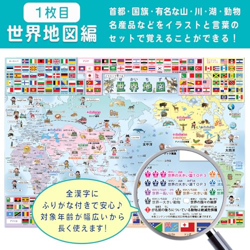 ルーティン博士の学習塾 お風呂ポスター 5枚目