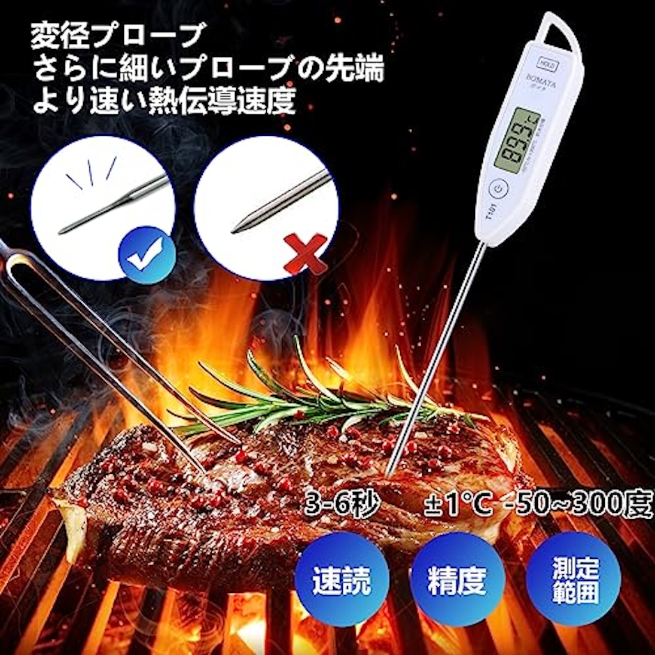 BOMATA 防水速読温度計 3枚目