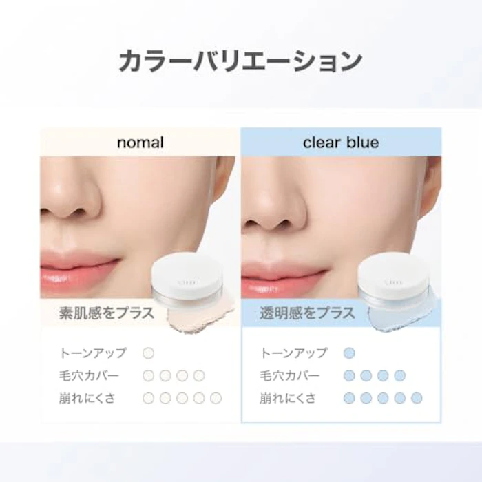 vim BEAUTY キープコンフィデンスパウダー クリアブルー 7枚目