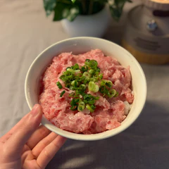 天然マグロ ねぎとろ 1枚目