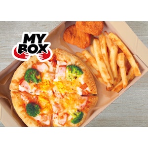 ピザハット スモークチキンとふわとろたまご 1枚目