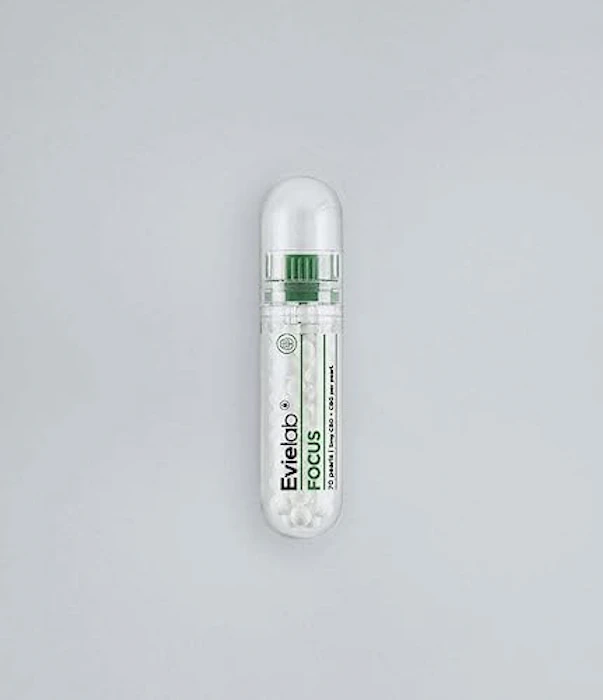 Evielab Evielab FOCUS CBDキャンディ サプリメント 70粒 1粒5mg フランス産 CBD CBG テルペン配合 1枚目