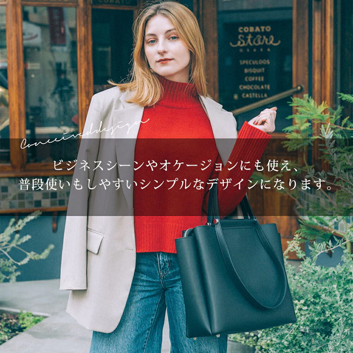 【クーポンで40%OFF】トートバッグ レディース レディースバッグ 通勤バッグ オケージョン フォーマルバッグ Rename ブランド 2way バッグ 鞄 かばん 通勤 トート お仕事バッグ 大容量 a4 軽量 自立 オフィス ビジネスバッグ 肩掛けバッグ 3層 母の日 プレゼント 新生活 新卒 2枚目