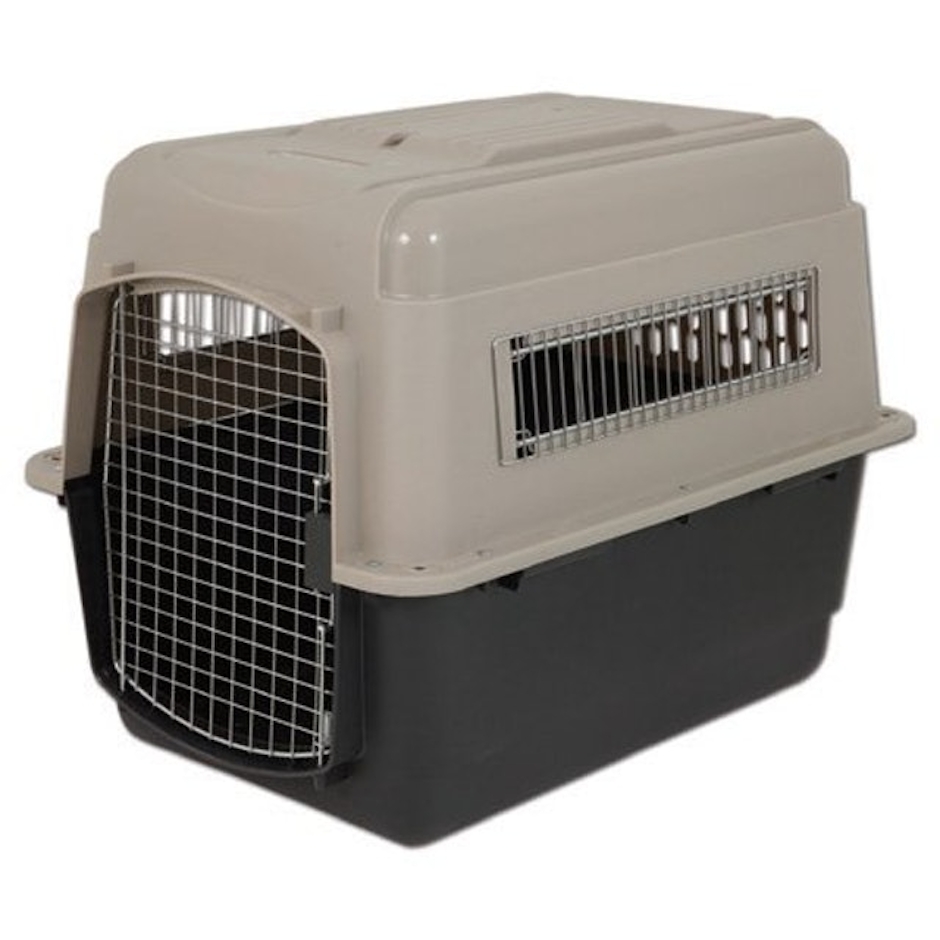 ペットメイト 輸送犬舎 バリケンネルウルトラ300 TAUPE/BLACK 1枚目