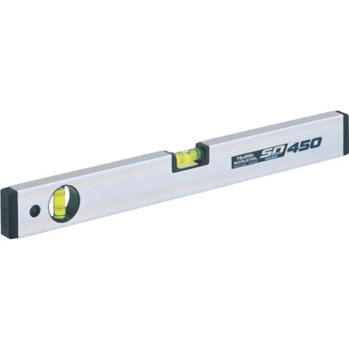 TJMデザイン 水平器 タジマ マグネット付 ボックスレベルスタンダード150mm 4975364064882 測量用品 1枚目