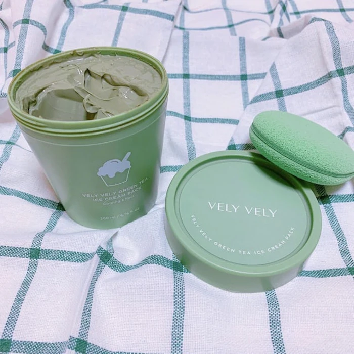 VELY VELY グリーンティーアイスクリームパック 1枚目