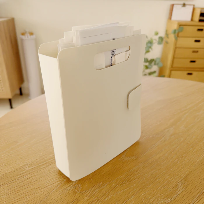 サクラクレパス 収納用品 こまごまファイル ホワイト 1枚目