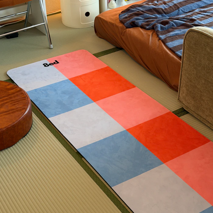 8ed Studio 【2026SS新作】【日本国内ブランド】8ed Studio ストレッチマット Palette ヨガマット 幅61cm 幅80cm 幅広 8mm 大きめ 痛くない 防音 臭くない トレーニングマット ピラティス 宅トレ 筋トレ 自宅用 インテリア おしゃれ 1枚目