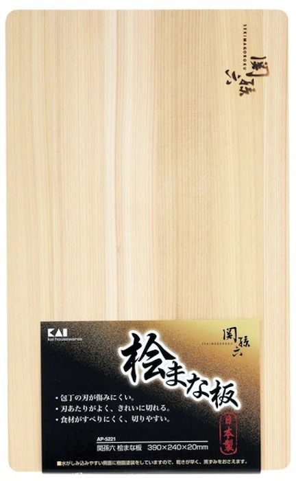 貝印 関孫六 桧 まな板 390×240mm AP5221 3枚目