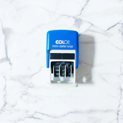 COLOP ミニデータースタンプ S120/BL2 1枚目